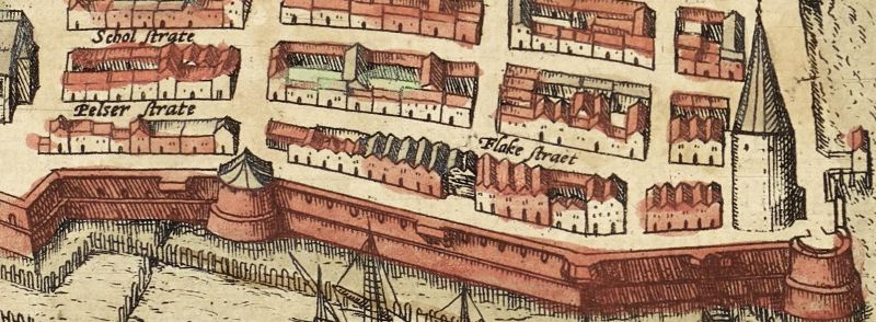 Auszug aus "Embden urbs Frisiæ orientalis primaria, 1576"