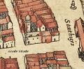 Auszug aus Stadtplan (1576)