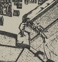 Auszug Stadtplan Bast (1599)