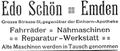 Geschäftsanzeige 1911