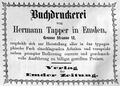 Geschäftsanzeige 1877