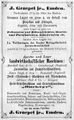 Geschäftsanzeige 1877