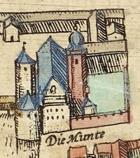 aus Stadtplan 1575