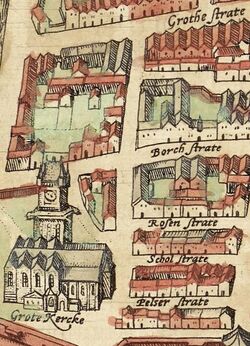 Auszug aus "Embden urbs Frisiæ orientalis primaria, 1576"